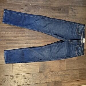 Abercrombie Kid'sGirl's BlueSuper Skinny Slim Dark Wash Denim Jeans Size 15/16